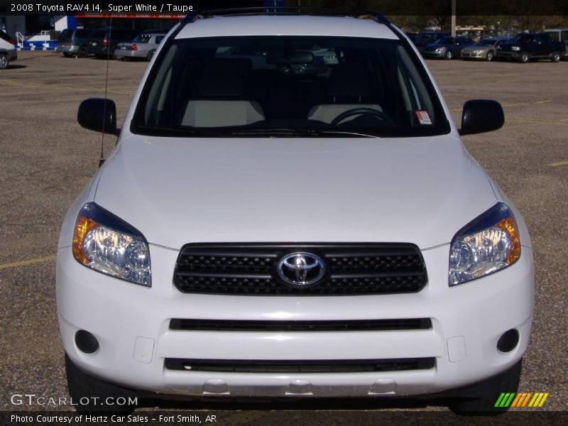 Super White / Taupe 2008 Toyota RAV4 I4