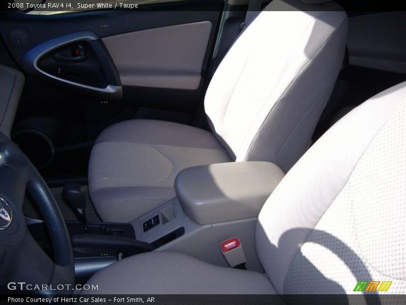Super White / Taupe 2008 Toyota RAV4 I4