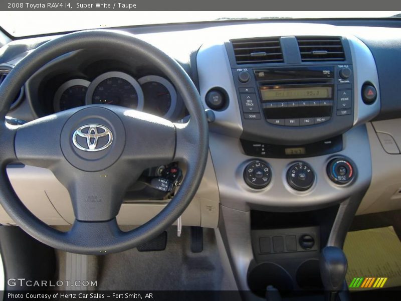 Super White / Taupe 2008 Toyota RAV4 I4