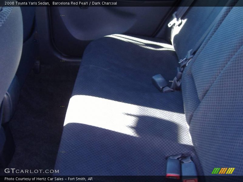 Barcelona Red Pearl / Dark Charcoal 2008 Toyota Yaris Sedan