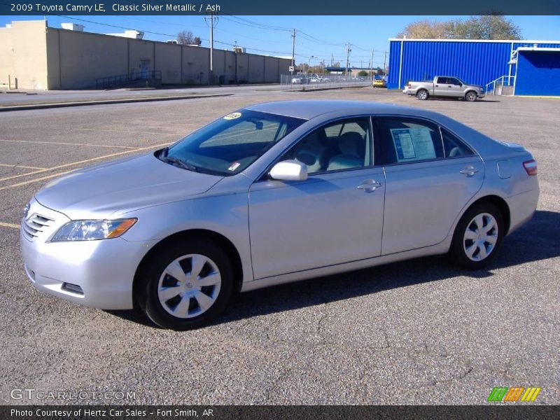 Classic Silver Metallic / Ash 2009 Toyota Camry LE