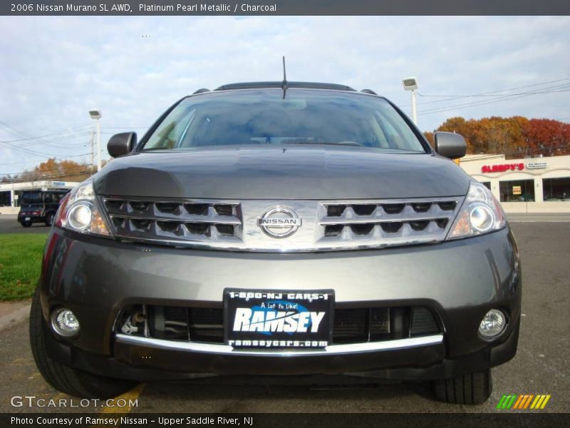 Platinum Pearl Metallic / Charcoal 2006 Nissan Murano SL AWD