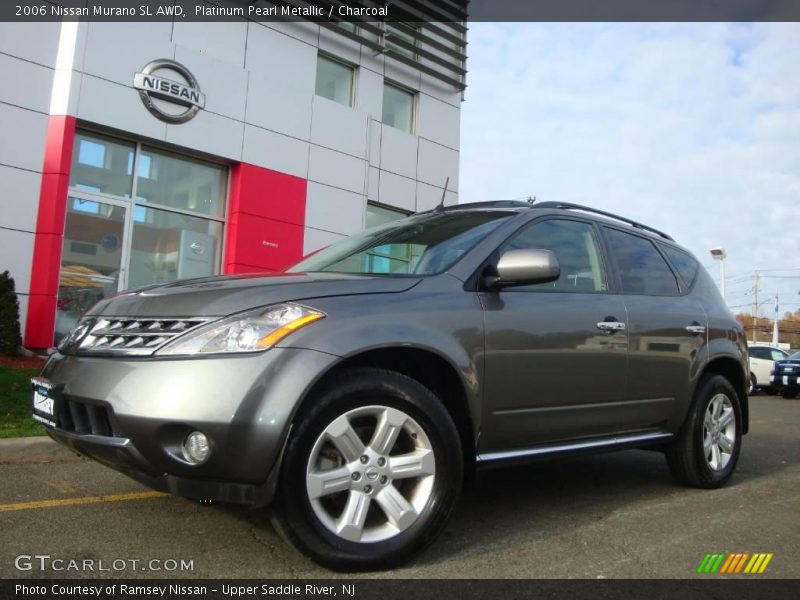 Platinum Pearl Metallic / Charcoal 2006 Nissan Murano SL AWD