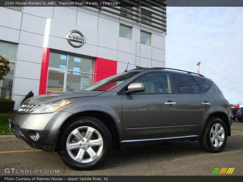 Platinum Pearl Metallic / Charcoal 2006 Nissan Murano SL AWD