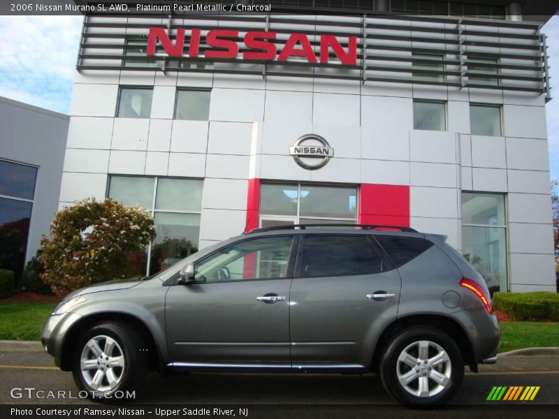 Platinum Pearl Metallic / Charcoal 2006 Nissan Murano SL AWD