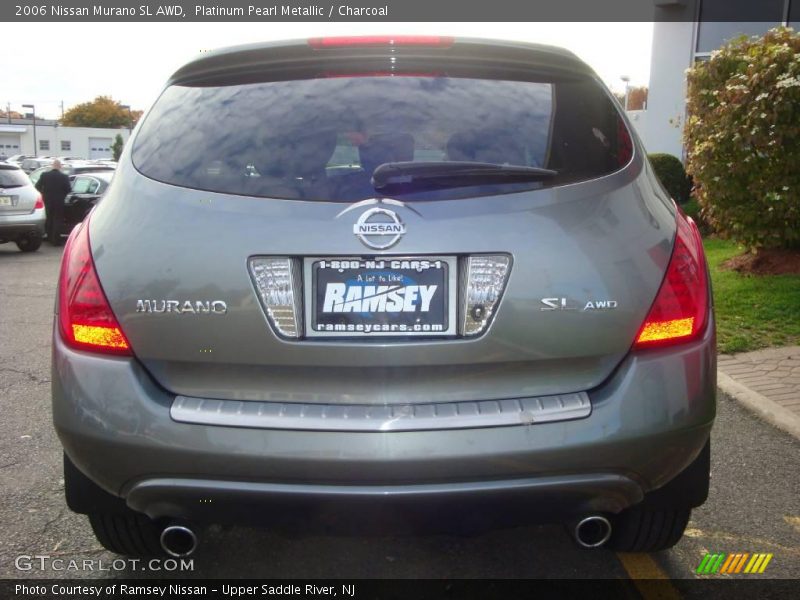 Platinum Pearl Metallic / Charcoal 2006 Nissan Murano SL AWD