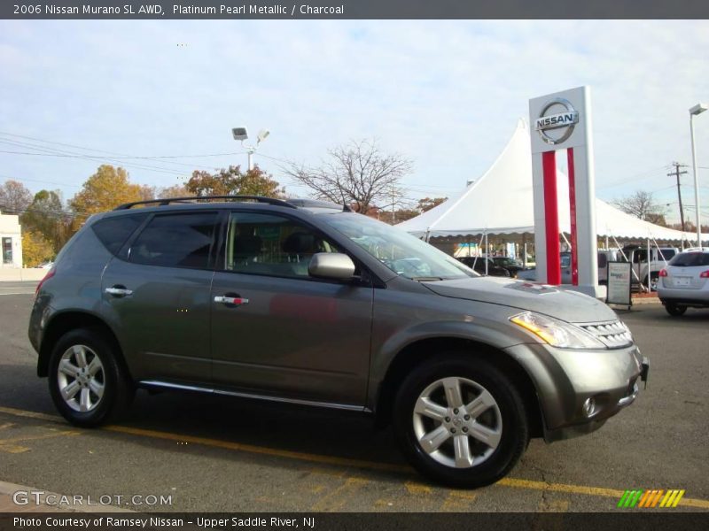 Platinum Pearl Metallic / Charcoal 2006 Nissan Murano SL AWD