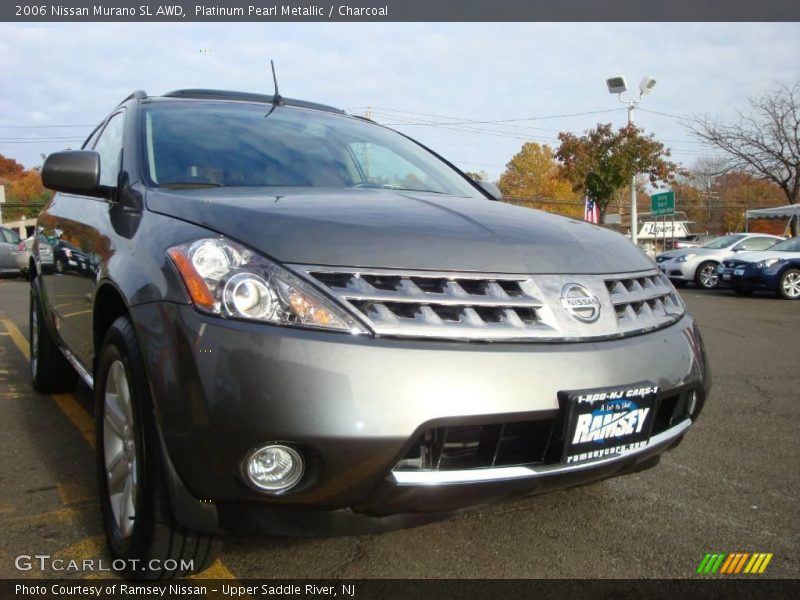 Platinum Pearl Metallic / Charcoal 2006 Nissan Murano SL AWD