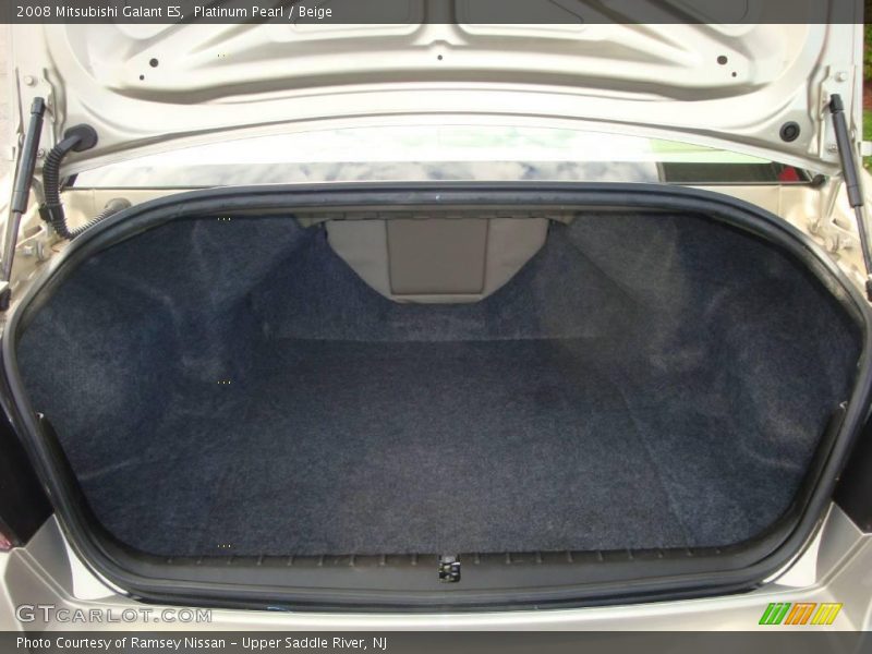 Platinum Pearl / Beige 2008 Mitsubishi Galant ES