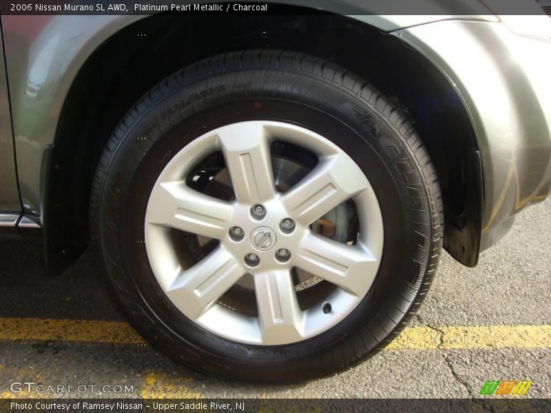 Platinum Pearl Metallic / Charcoal 2006 Nissan Murano SL AWD