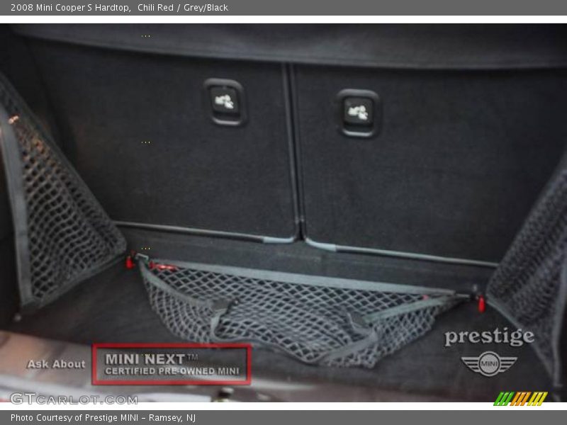 Chili Red / Grey/Black 2008 Mini Cooper S Hardtop