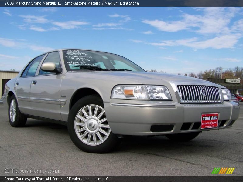 Smokestone Metallic / Medium Light Stone 2009 Mercury Grand Marquis LS