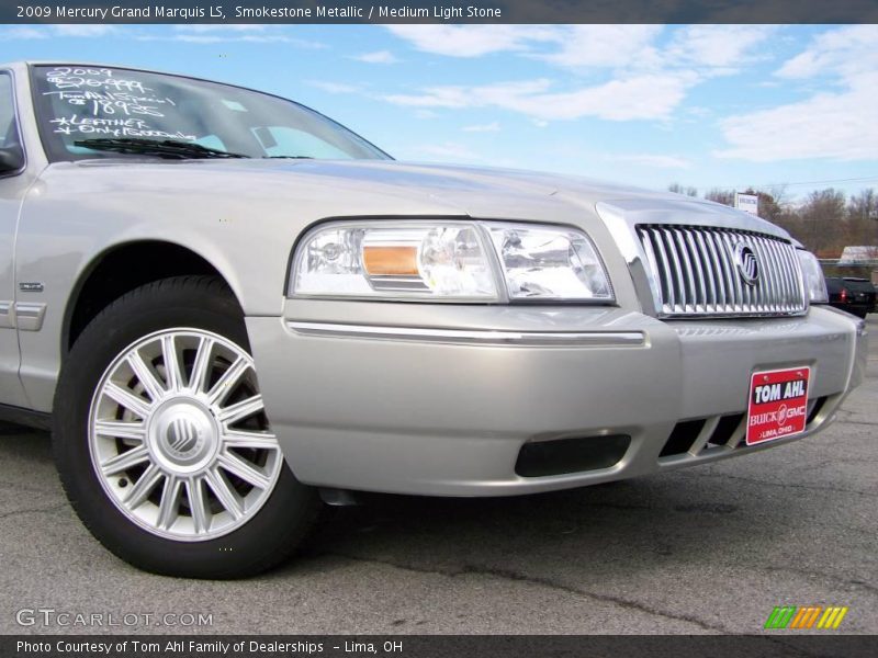 Smokestone Metallic / Medium Light Stone 2009 Mercury Grand Marquis LS