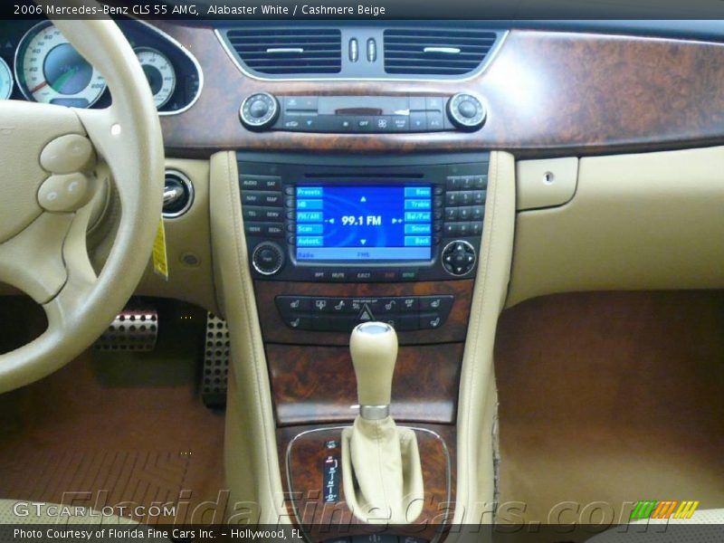 Alabaster White / Cashmere Beige 2006 Mercedes-Benz CLS 55 AMG