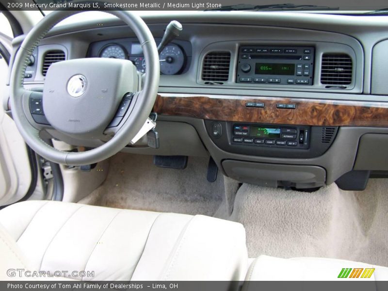 Smokestone Metallic / Medium Light Stone 2009 Mercury Grand Marquis LS