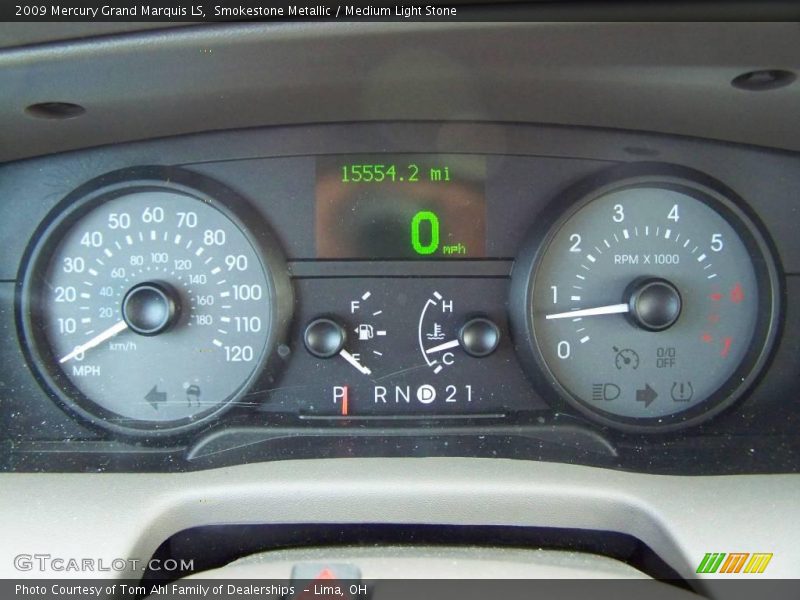 Smokestone Metallic / Medium Light Stone 2009 Mercury Grand Marquis LS