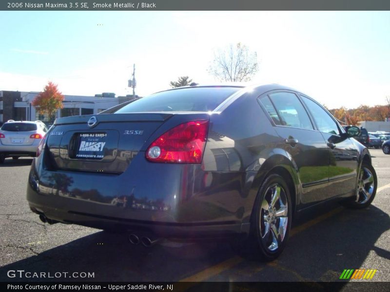 Smoke Metallic / Black 2006 Nissan Maxima 3.5 SE