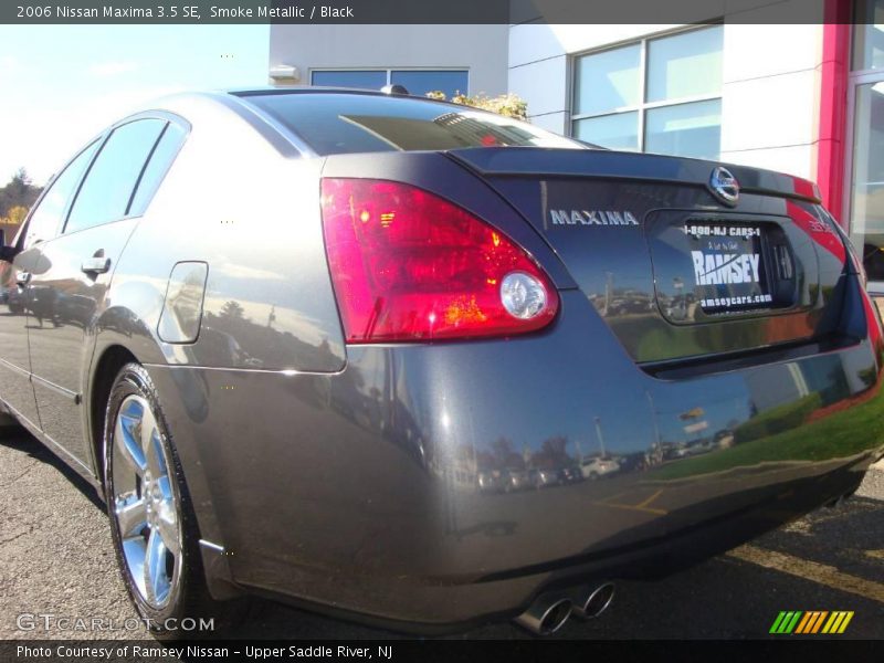 Smoke Metallic / Black 2006 Nissan Maxima 3.5 SE