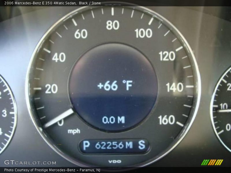 Black / Stone 2006 Mercedes-Benz E 350 4Matic Sedan