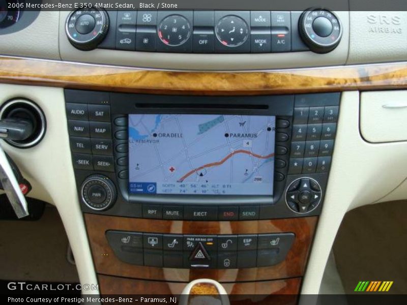 Black / Stone 2006 Mercedes-Benz E 350 4Matic Sedan