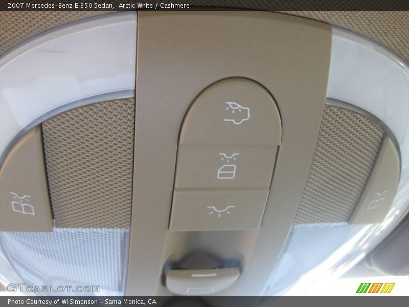 Arctic White / Cashmere 2007 Mercedes-Benz E 350 Sedan