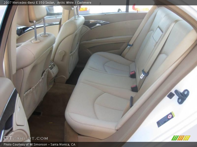 Arctic White / Cashmere 2007 Mercedes-Benz E 350 Sedan