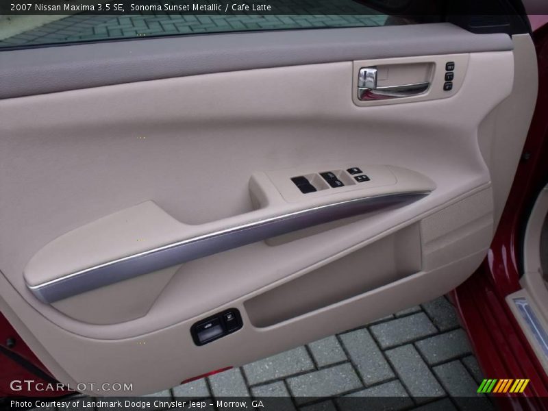 Sonoma Sunset Metallic / Cafe Latte 2007 Nissan Maxima 3.5 SE