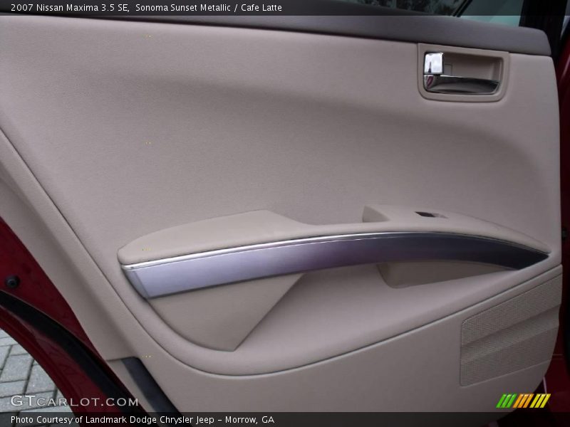 Sonoma Sunset Metallic / Cafe Latte 2007 Nissan Maxima 3.5 SE