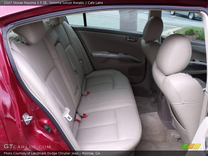 Sonoma Sunset Metallic / Cafe Latte 2007 Nissan Maxima 3.5 SE