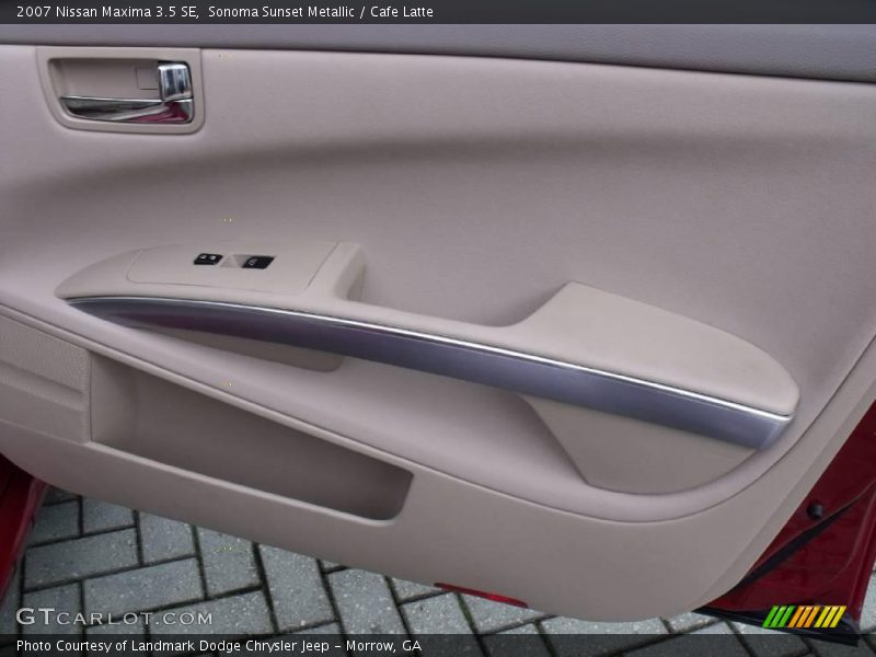 Sonoma Sunset Metallic / Cafe Latte 2007 Nissan Maxima 3.5 SE
