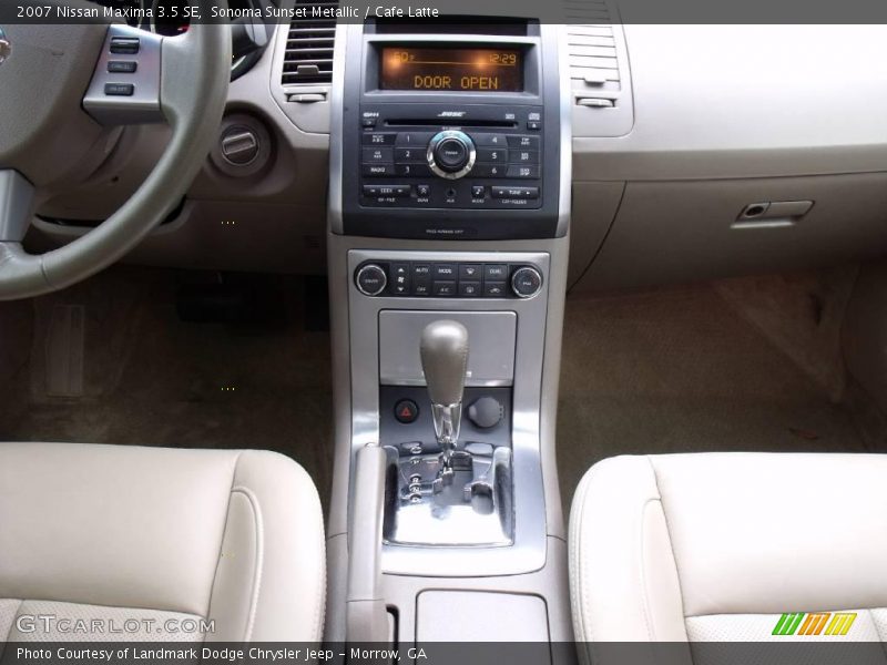 Sonoma Sunset Metallic / Cafe Latte 2007 Nissan Maxima 3.5 SE
