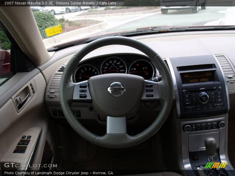 Sonoma Sunset Metallic / Cafe Latte 2007 Nissan Maxima 3.5 SE