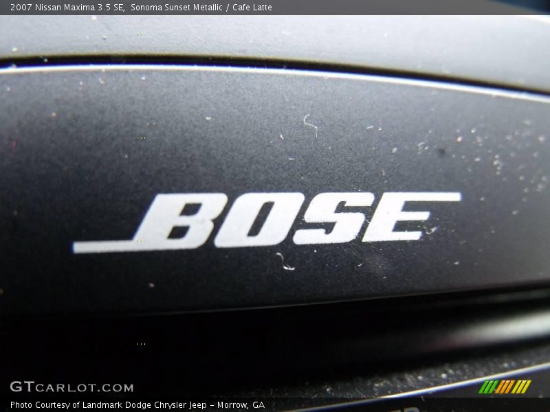 Sonoma Sunset Metallic / Cafe Latte 2007 Nissan Maxima 3.5 SE