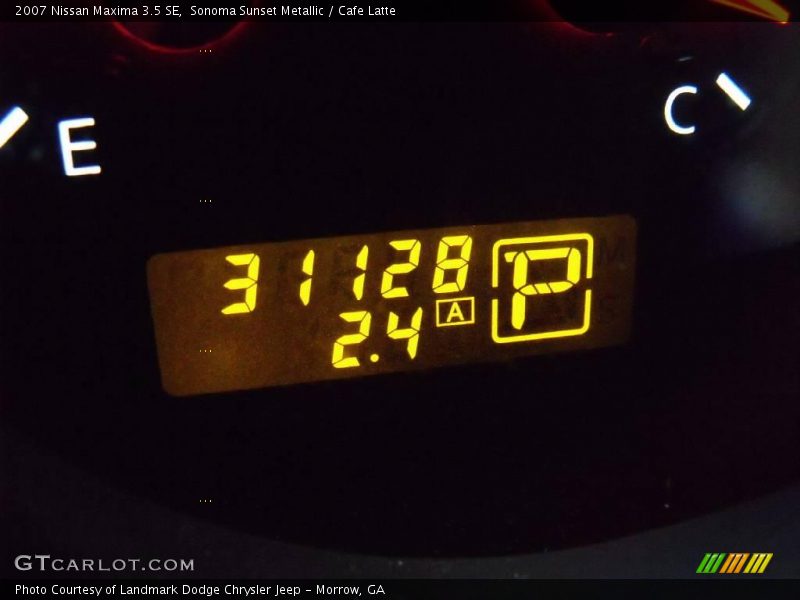Sonoma Sunset Metallic / Cafe Latte 2007 Nissan Maxima 3.5 SE