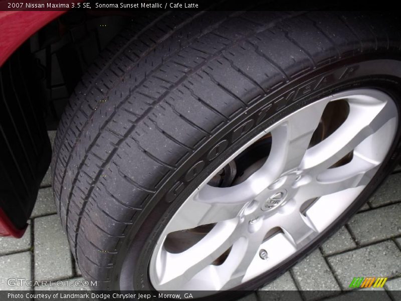 Sonoma Sunset Metallic / Cafe Latte 2007 Nissan Maxima 3.5 SE