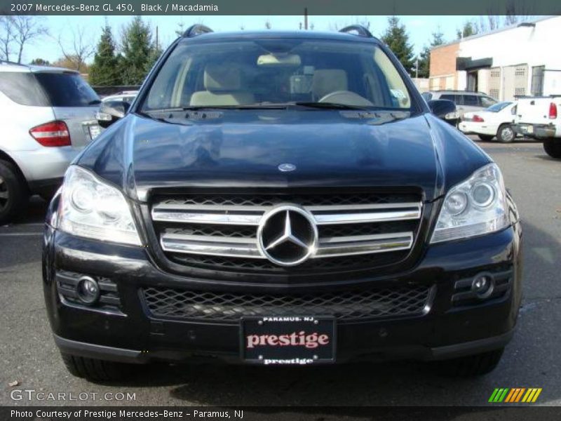 Black / Macadamia 2007 Mercedes-Benz GL 450