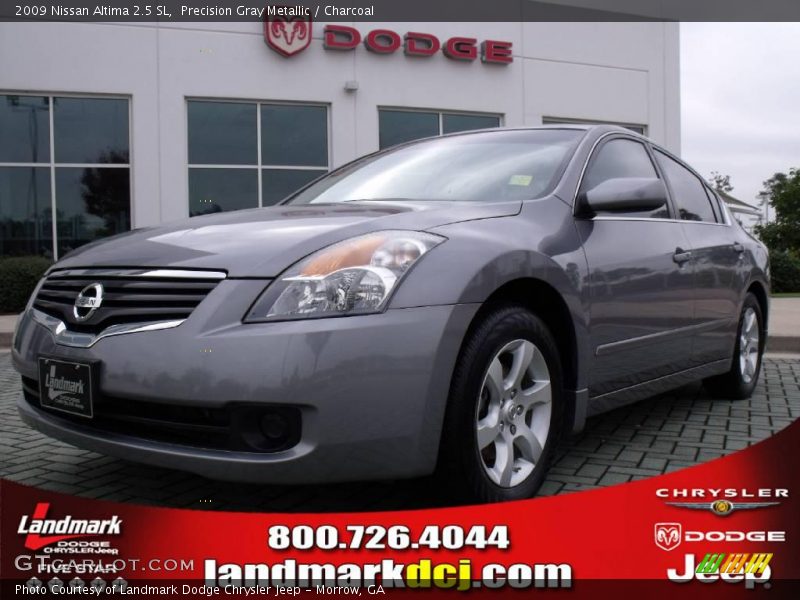 Precision Gray Metallic / Charcoal 2009 Nissan Altima 2.5 SL