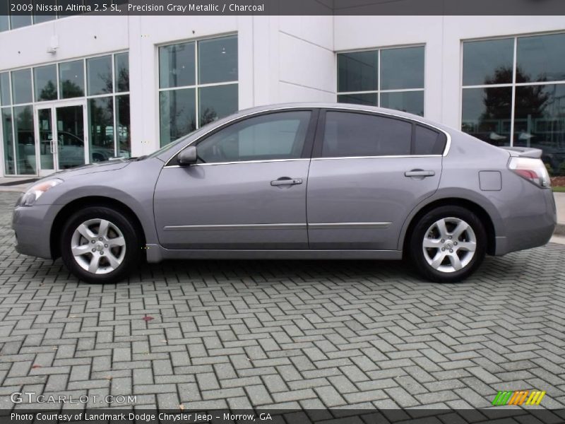 Precision Gray Metallic / Charcoal 2009 Nissan Altima 2.5 SL