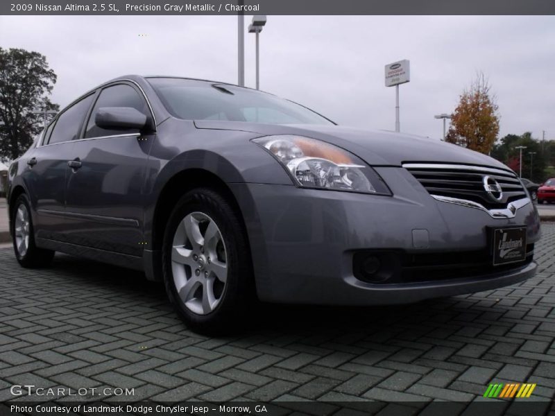 Precision Gray Metallic / Charcoal 2009 Nissan Altima 2.5 SL