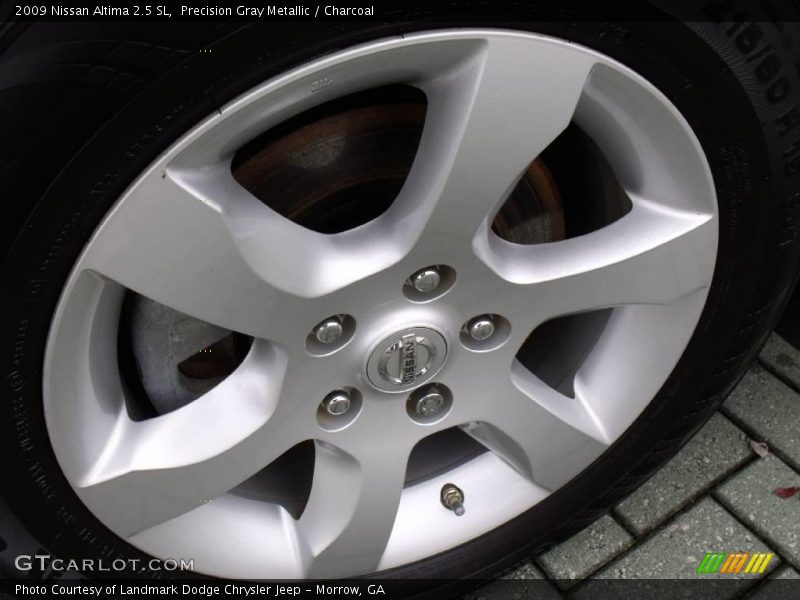Precision Gray Metallic / Charcoal 2009 Nissan Altima 2.5 SL
