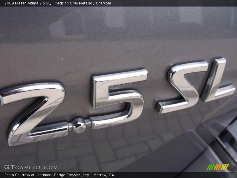 Precision Gray Metallic / Charcoal 2009 Nissan Altima 2.5 SL