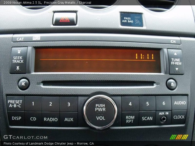 Precision Gray Metallic / Charcoal 2009 Nissan Altima 2.5 SL