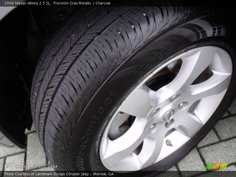 Precision Gray Metallic / Charcoal 2009 Nissan Altima 2.5 SL