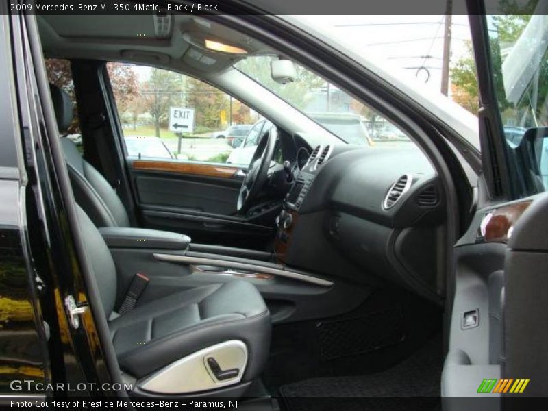 Black / Black 2009 Mercedes-Benz ML 350 4Matic