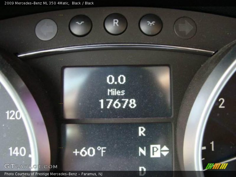 Black / Black 2009 Mercedes-Benz ML 350 4Matic