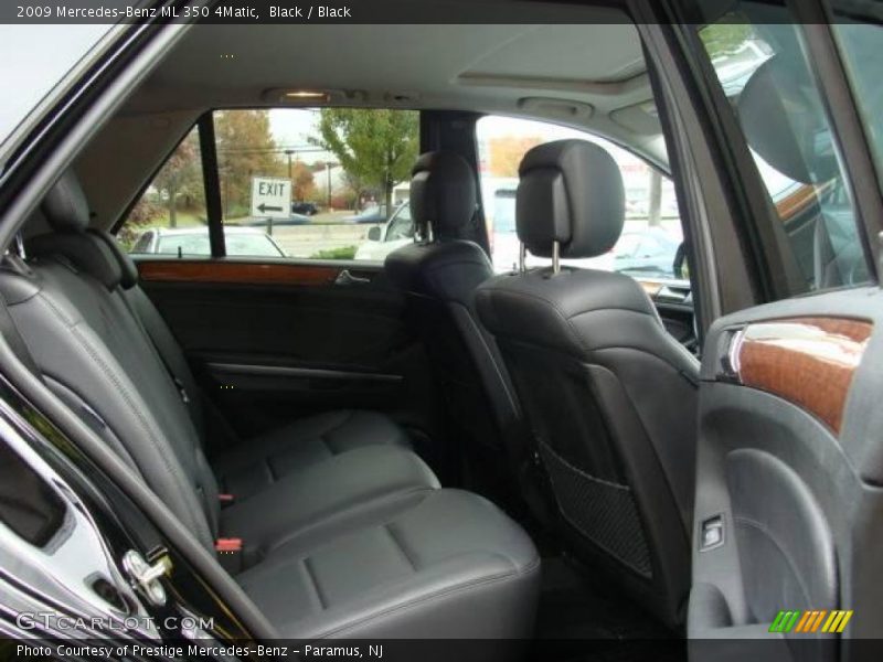 Black / Black 2009 Mercedes-Benz ML 350 4Matic
