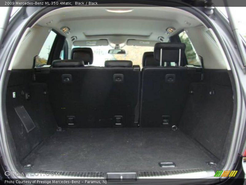 Black / Black 2009 Mercedes-Benz ML 350 4Matic