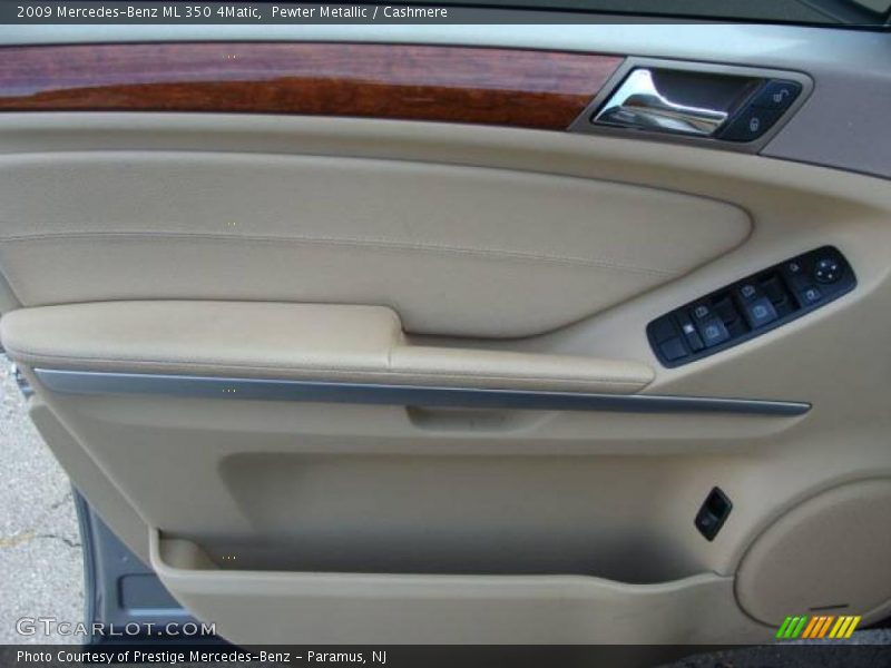 Pewter Metallic / Cashmere 2009 Mercedes-Benz ML 350 4Matic