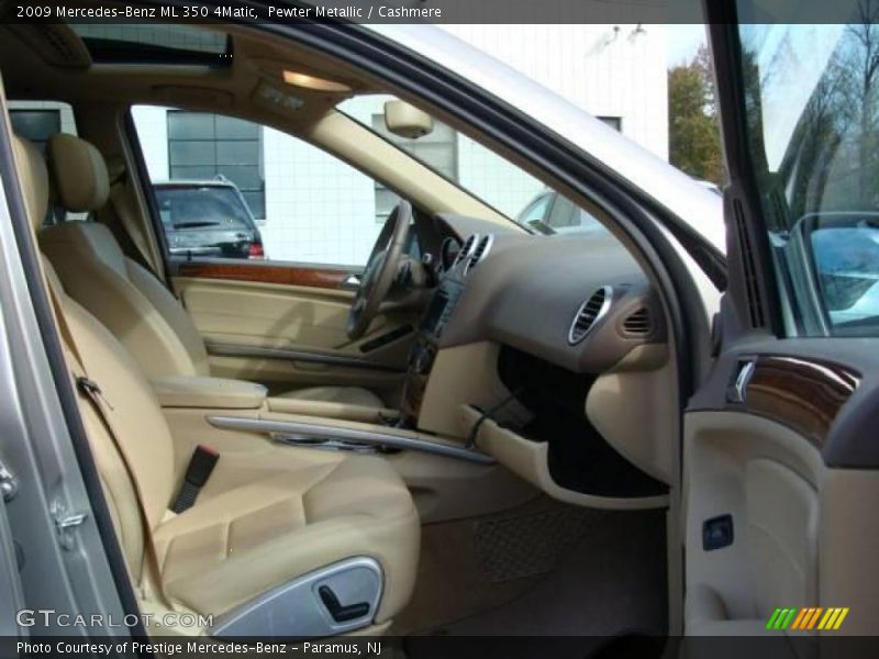 Pewter Metallic / Cashmere 2009 Mercedes-Benz ML 350 4Matic