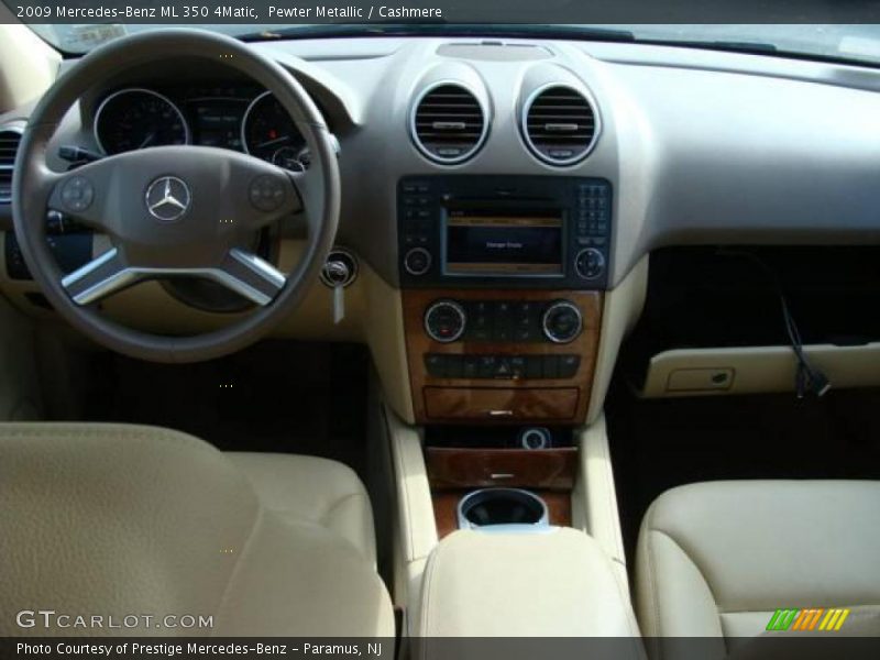 Pewter Metallic / Cashmere 2009 Mercedes-Benz ML 350 4Matic